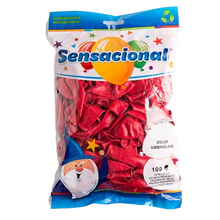 Cargar imagen en el visor de la galería, Globo látex No.9 Sensacional 100pz