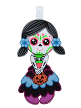 Cargar imagen en el visor de la galería, Figura foamy mediana Día de muertos/ halloween