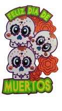 Cargar imagen en el visor de la galería, Foami Dulcero Día de Muertos 20cm