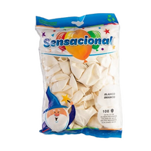 Cargar imagen en el visor de la galería, Globo látex No.9 Sensacional 100pz