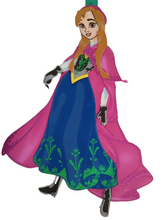 Cargar imagen en el visor de la galería, Figura de Foami Mediana 50cm Niña