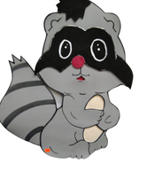 Cargar imagen en el visor de la galería, Figura de Foami Mediana 50cm Animales