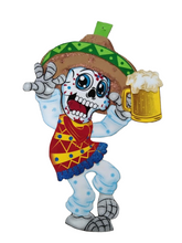 Cargar imagen en el visor de la galería, Figura foamy mediana Día de muertos/ halloween
