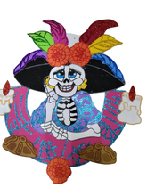 Cargar imagen en el visor de la galería, Figura foamy mediana Día de muertos/ halloween