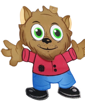 Cargar imagen en el visor de la galería, Figura foamy mediana Día de muertos/ halloween