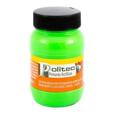 Cargar imagen en el visor de la galería, Pintura Acrílica fluorescente Politec