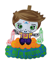 Cargar imagen en el visor de la galería, Figura foamy mediana Día de muertos/ halloween