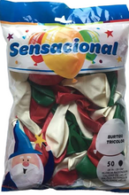 Cargar imagen en el visor de la galería, Globo látex No.9 Sensacional 100pz