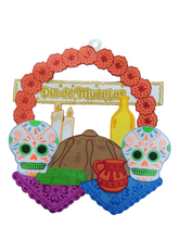 Cargar imagen en el visor de la galería, Figura foamy mediana Día de muertos/ halloween