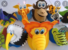 Cargar imagen en el visor de la galería, Visera de Foamy Animales