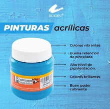 Cargar imagen en el visor de la galería, Pintura acrílica Politec 250ml