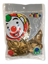 Cargar imagen en el visor de la galería, Globo Payaso No.9 Metálico 50pz