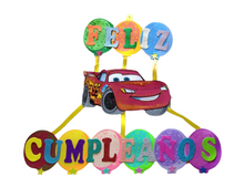 Cargar imagen en el visor de la galería, Triángulo de Foami Personajes 90cm Niño