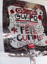 Cargar imagen en el visor de la galería, Globos metálicos 18"-22" Feliz cumpleaños II