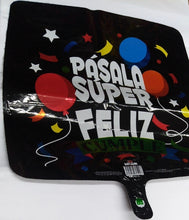 Cargar imagen en el visor de la galería, Globos metálicos 18"-22" Feliz cumpleaños II