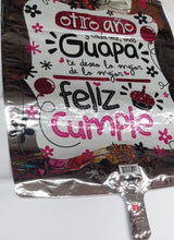 Cargar imagen en el visor de la galería, Globos metálicos 18"-22" Feliz cumpleaños II
