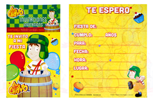 Cargar imagen en el visor de la galería, Tarjetas de invitación a cumpleaños / granmark