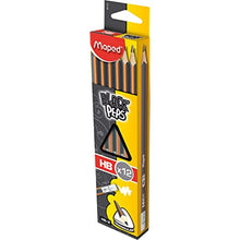 Cargar imagen en el visor de la galería, LAPIZ MAPED TRIANGULAR BLACK PEPS HB/2