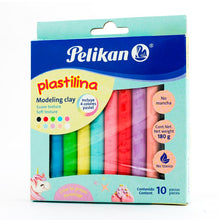 Cargar imagen en el visor de la galería, PLASTILINA C/10 BARRITAS PELIKAN