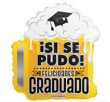 Cargar imagen en el visor de la galería, Globo Metálico 18-22 pulgadas Graduación