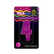 Cargar imagen en el visor de la galería, Vela Número para pastel
