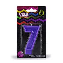 Cargar imagen en el visor de la galería, Vela Número para pastel