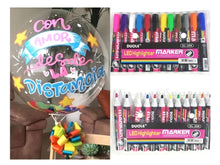 Cargar imagen en el visor de la galería, Marcadores Profesionales Globo Burbuja y Vidrio 12pz

