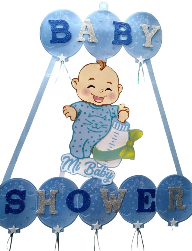 Triángulo de Foami Baby Shower