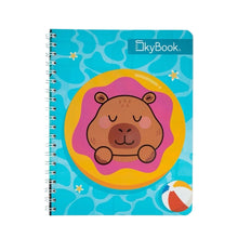 Cargar imagen en el visor de la galería, Libreta Profesional Doble Espiral, SkyBook Capibara 100h
