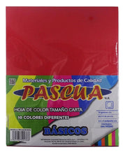Cargar imagen en el visor de la galería, HOJAS DE COLOR PASCUA C/100
