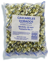 Cargar imagen en el visor de la galería, CASCABEL DORADO PASCUA
