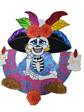 Cargar imagen en el visor de la galería, Figura foamy mediana Día de muertos/ halloween
