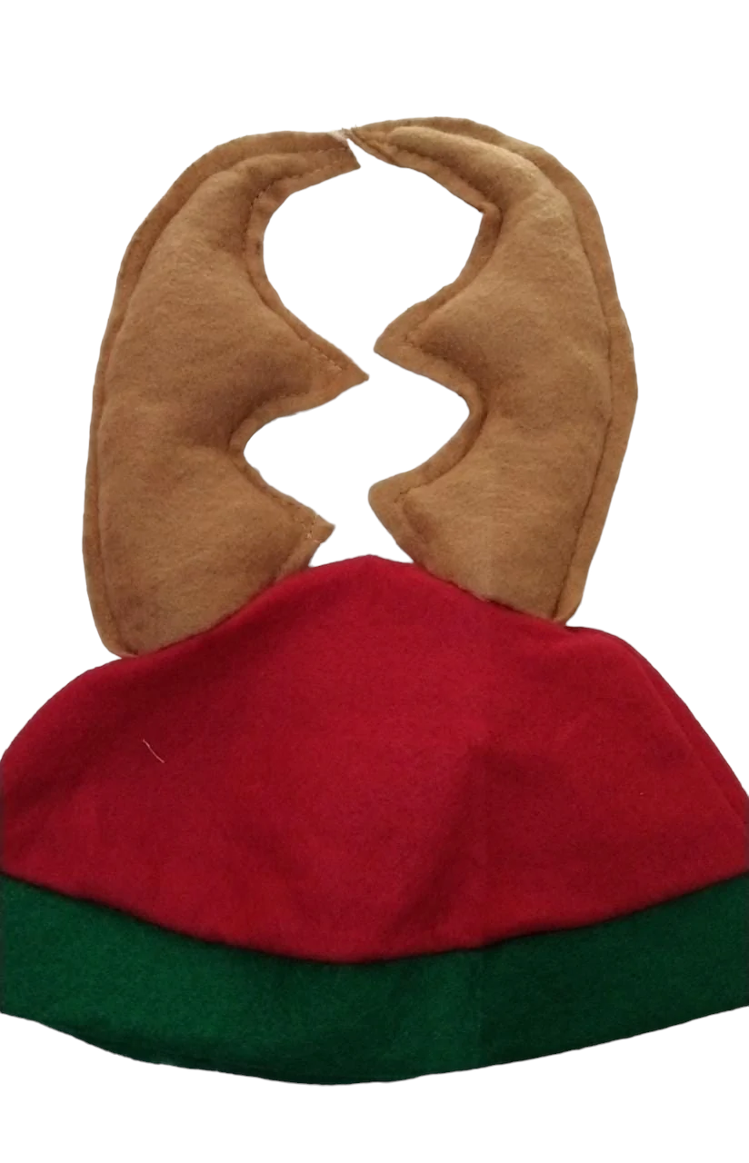 Gorro de reno navideño