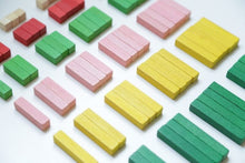 Cargar imagen en el visor de la galería, Juego Regletas Cuisenaire de madera
