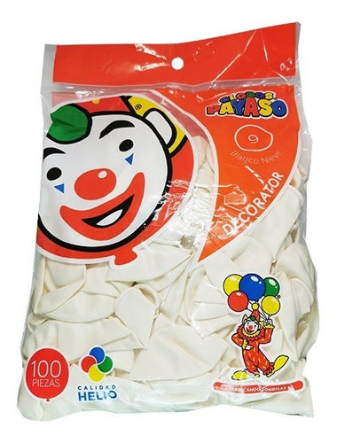 Globo Payaso No. 9 100pz