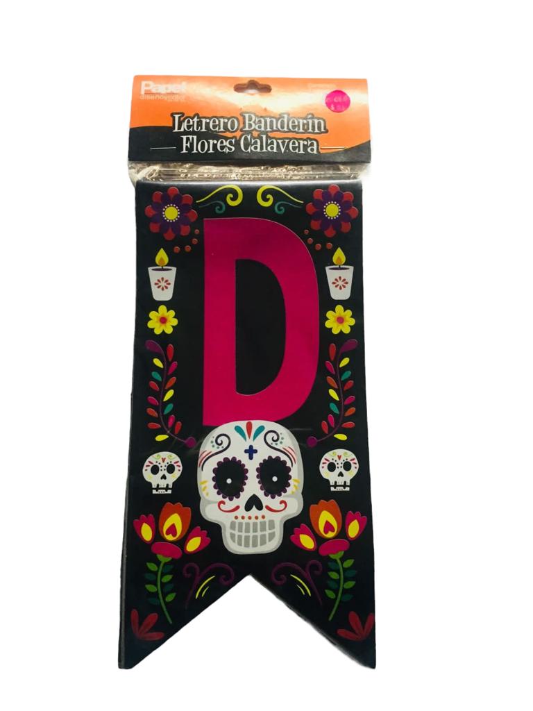 Banderín Día de muertos