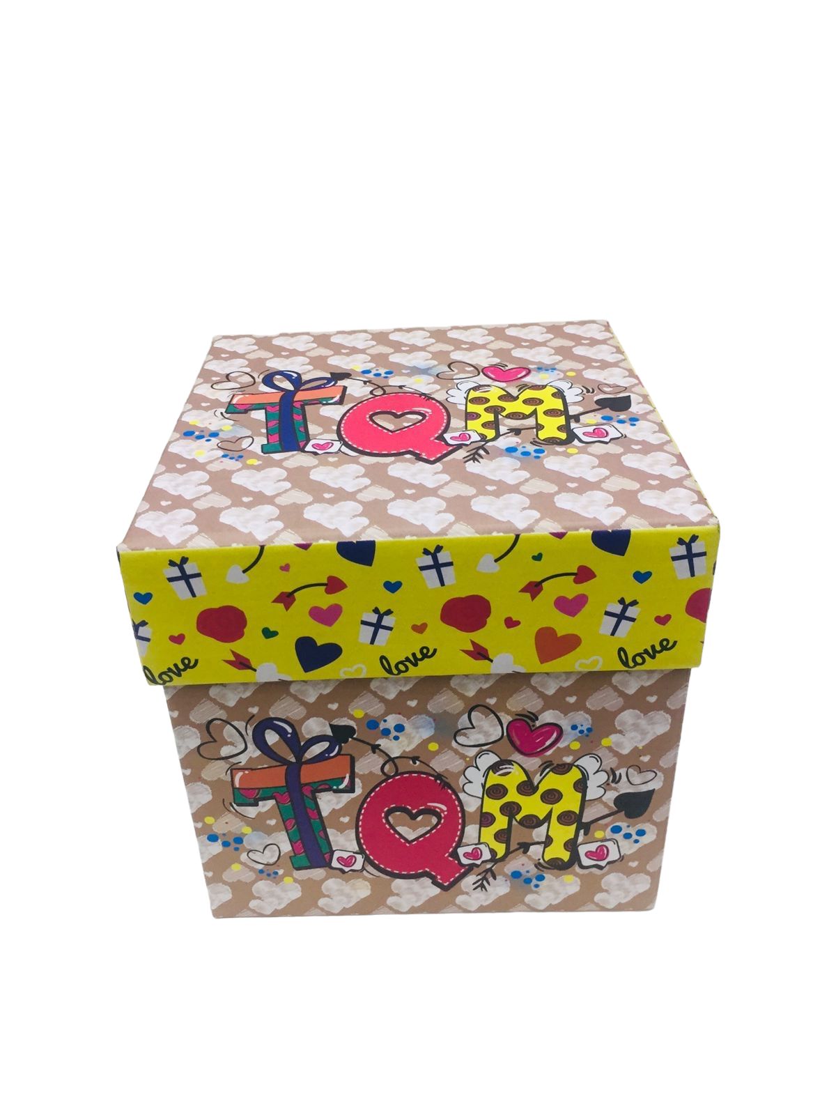 Cajas De Carton Cubo Rígida Decoradas El Centro Bolsero