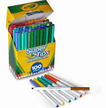 Cargar imagen en el visor de la galería, Súper Típs Crayola 100pz Marcadores Lavables
