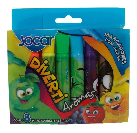 Marcador de agua Jocar c/8 aromas