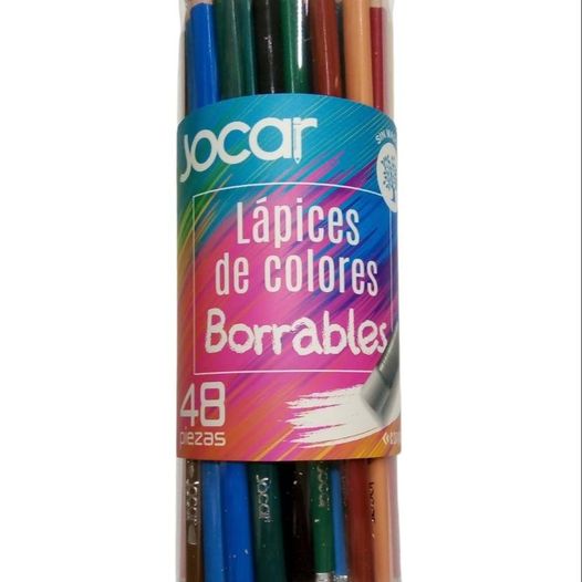 COLORES JOCAR C/48 COLORES TRIANGULARES