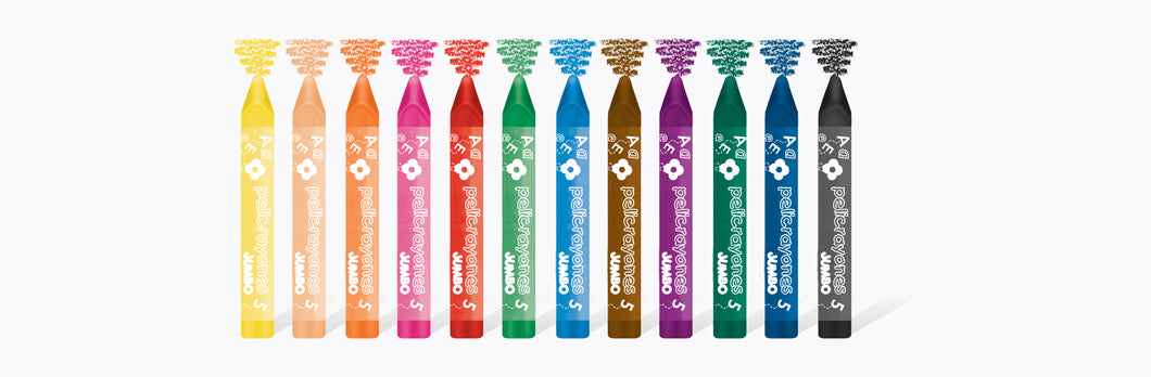 CRAYONES PELIKAN JUMBO TRIANGULAR