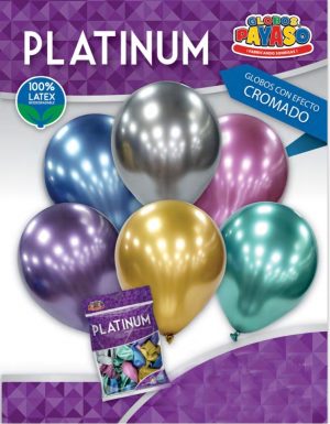 Globo látex Platinum Payaso No.11