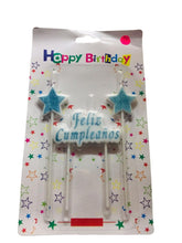 Cargar imagen en el visor de la galería, VELAS FELIZ CUMPLEAÑOS
