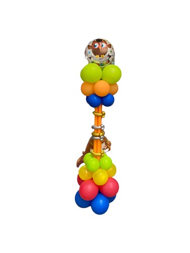 Arreglo con globos chrome 11 y globos metalizados estrella 22 – Jesam  Ventas