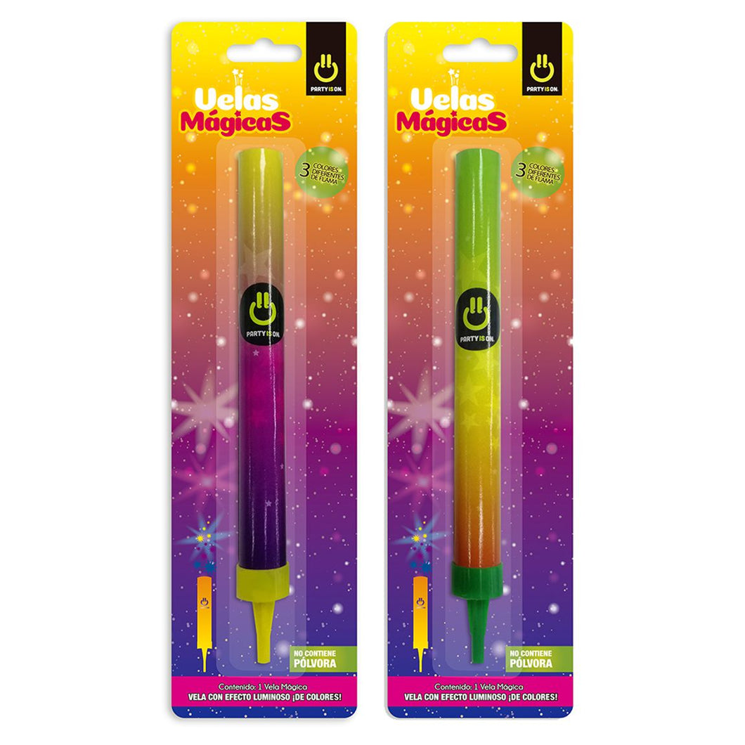 Vela mágica chispero para pastel